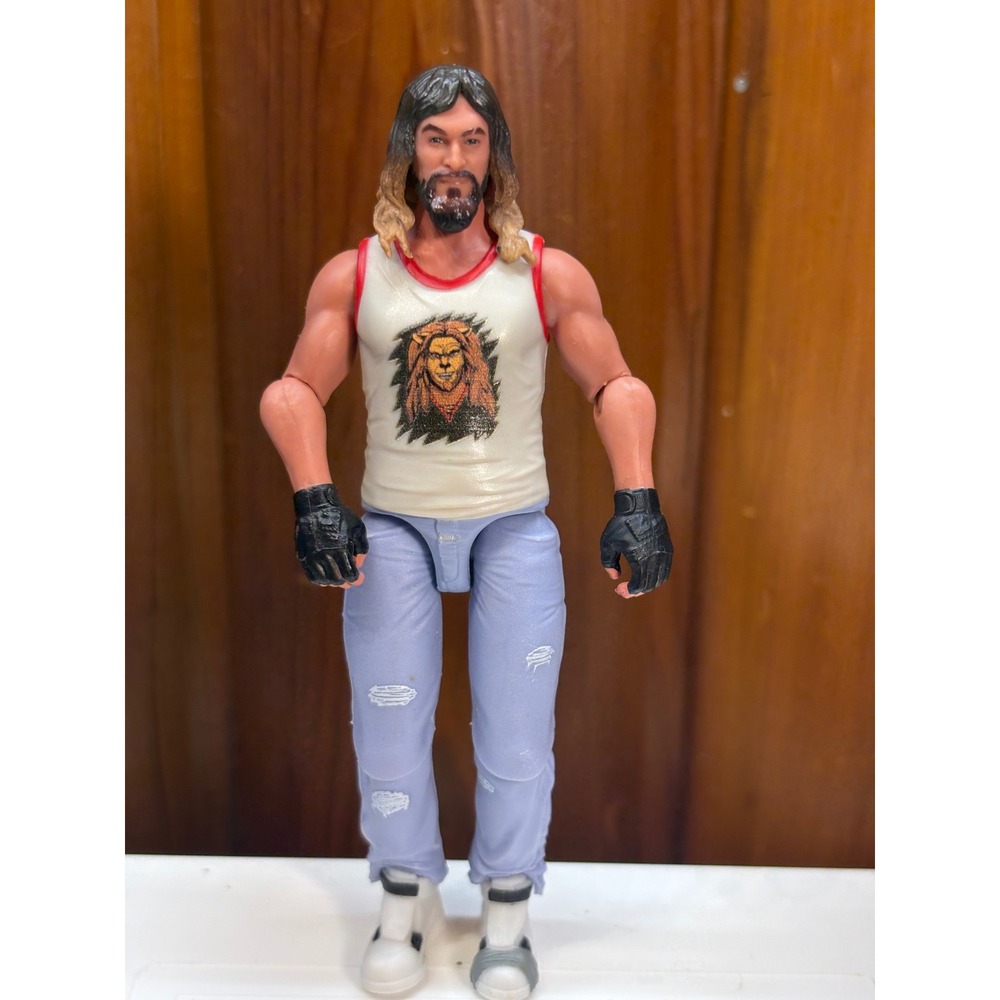 A Minecraft movie Garrett Jason Momoa 4in Toy Doll Action Figure Lion Tank Top